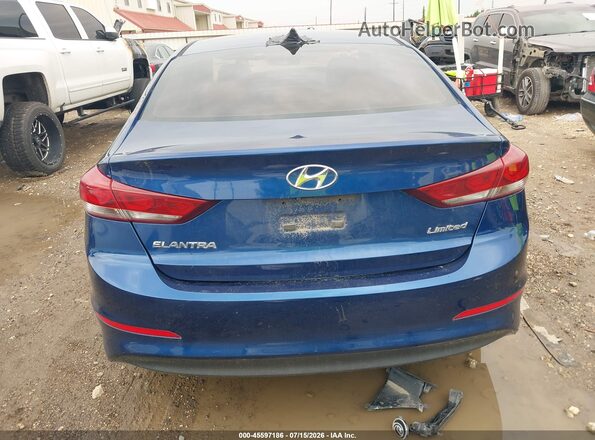 5NPD84LF8HH084732 2017 HYUNDAI ELANTRA Синий 