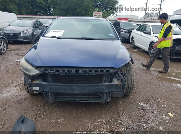 5NPD84LF8HH084732 2017 HYUNDAI ELANTRA Синий Вид задней части салона