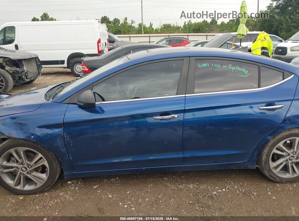 5NPD84LF8HH084732 2017 HYUNDAI ELANTRA Синий 