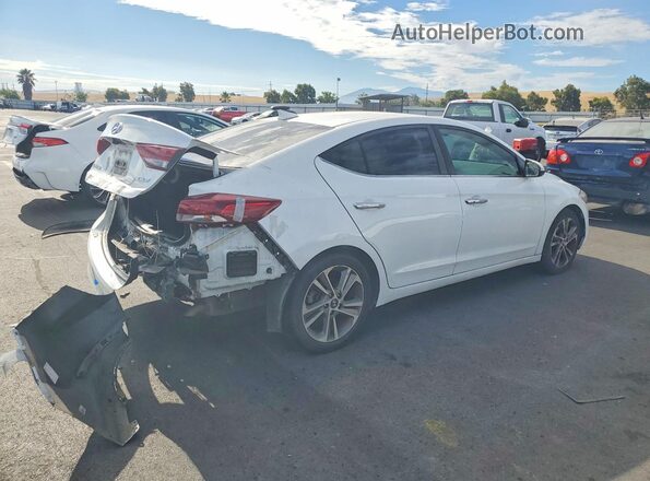 5NPD84LF8HH085766 2017 HYUNDAI ELANTRA White Tył prawy