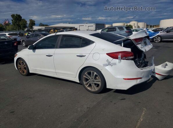 5NPD84LF8HH085766 2017 HYUNDAI ELANTRA White Tył lewy