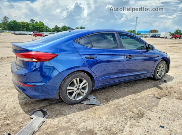 5NPD84LF8HH103263 2017 HYUNDAI ELANTRA Blue Rear right