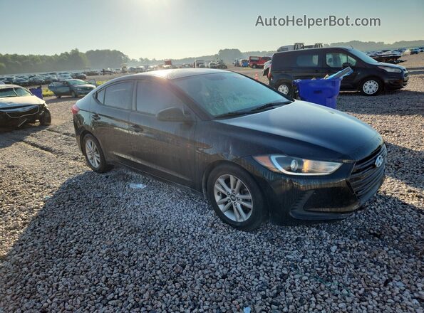 5NPD84LF8HH123481 2017 HYUNDAI ELANTRA Black წინა მარჯვენა