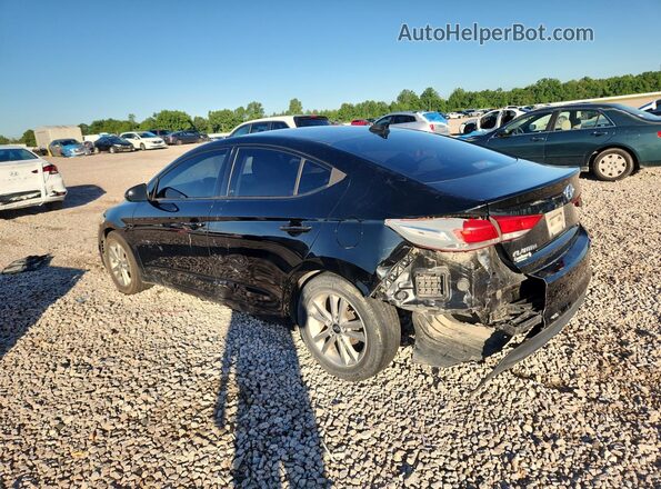 5NPD84LF8HH123481 2017 HYUNDAI ELANTRA Black უკანა მარცხენა