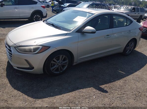 5NPD84LF8HH138109 2017 HYUNDAI ELANTRA Tan Vista tres cuartos delantera izquierda