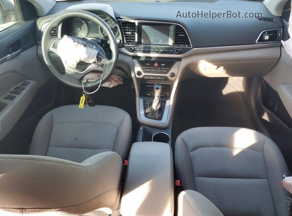 5NPD84LF8HH175662 2017 HYUNDAI ELANTRA Silver წინა პანელის ხედი