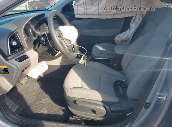 5NPD84LF8HH175662 2017 HYUNDAI ELANTRA Silver წინა სალონის ხედი