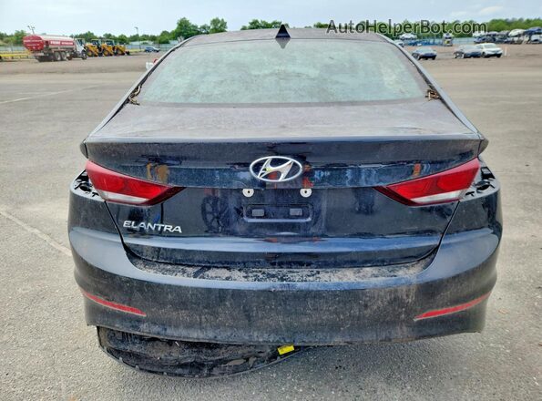 5NPD84LF8HH178979 2017 HYUNDAI ELANTRA Black Vista trasera