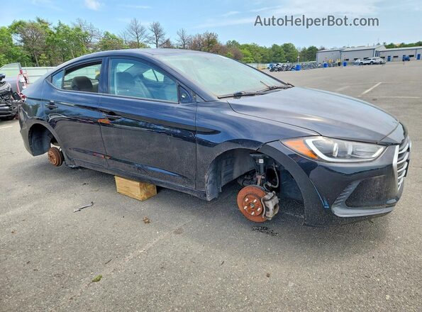 5NPD84LF8HH178979 2017 HYUNDAI ELANTRA Black Delantero derecho