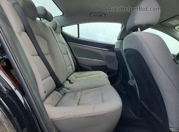 5NPD84LF8HH178979 2017 HYUNDAI ELANTRA Black Vista de los asientos traseros