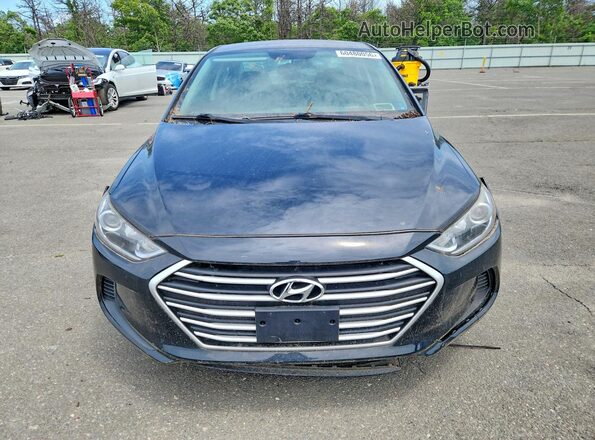 5NPD84LF8HH178979 2017 HYUNDAI ELANTRA Black Vista frontal