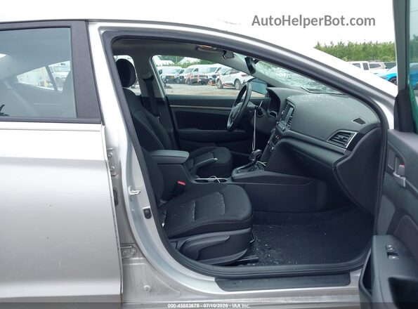 5NPD84LF8HH192977 2017 HYUNDAI ELANTRA Silver Սալոնի դիմացի տեսք