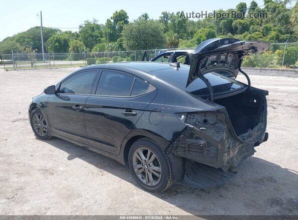 5NPD84LF8HH194213 2017 HYUNDAI ELANTRA Black Задня ліва чверть