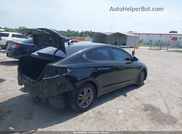 5NPD84LF8HH194213 2017 HYUNDAI ELANTRA Black Задня права чверть
