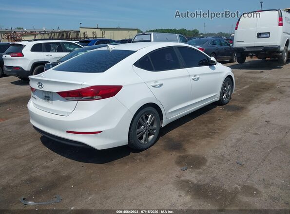 5NPD84LF8JH228706 2018 HYUNDAI ELANTRA White Tył prawy