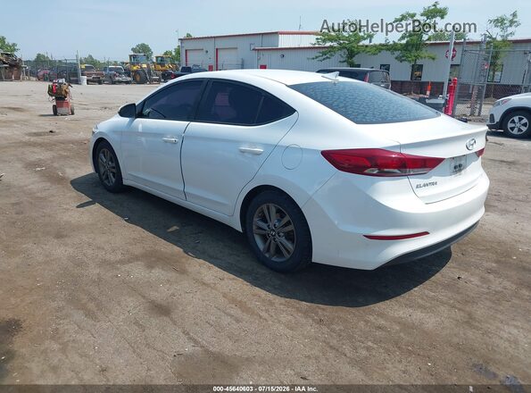 5NPD84LF8JH228706 2018 HYUNDAI ELANTRA White Tył lewy