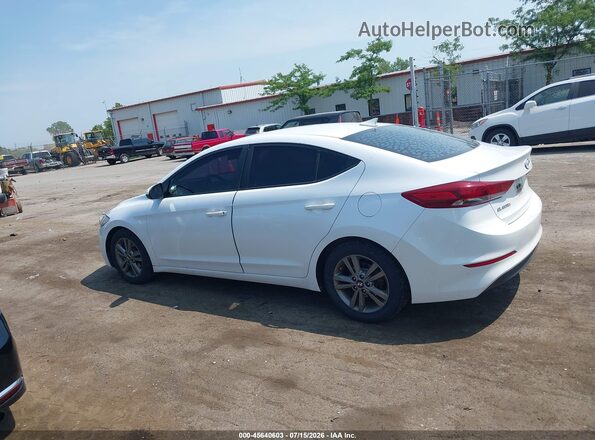 5NPD84LF8JH228706 2018 HYUNDAI ELANTRA White Widok wnętrza 360 stopni