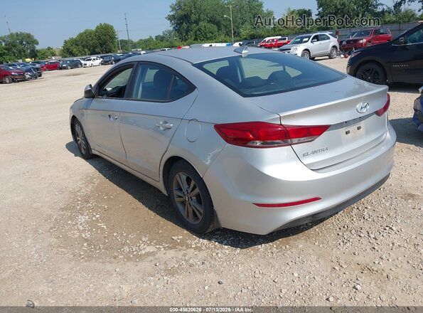 5NPD84LF8JH234389 2018 HYUNDAI ELANTRA Silver Trasero izquierdo