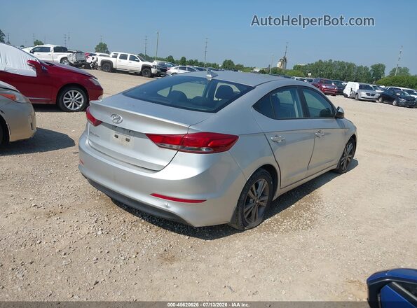 5NPD84LF8JH234389 2018 HYUNDAI ELANTRA Silver Trasero derecho
