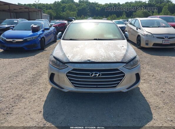 5NPD84LF8JH234389 2018 HYUNDAI ELANTRA Silver Vista del cuadro de instrumentos