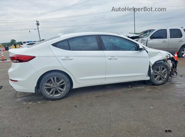 5NPD84LF8JH237616 2018 HYUNDAI ELANTRA White Rear right