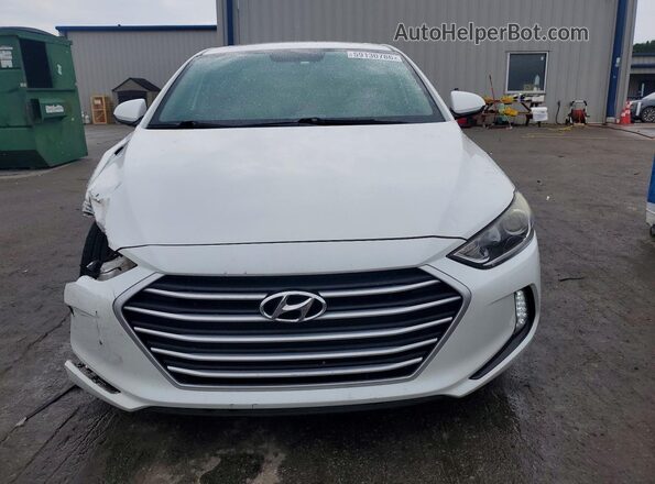 5NPD84LF8JH237616 2018 HYUNDAI ELANTRA White Front view