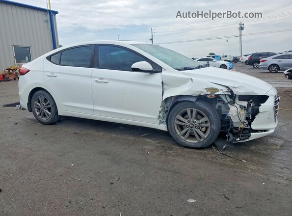 5NPD84LF8JH237616 2018 HYUNDAI ELANTRA White Front right