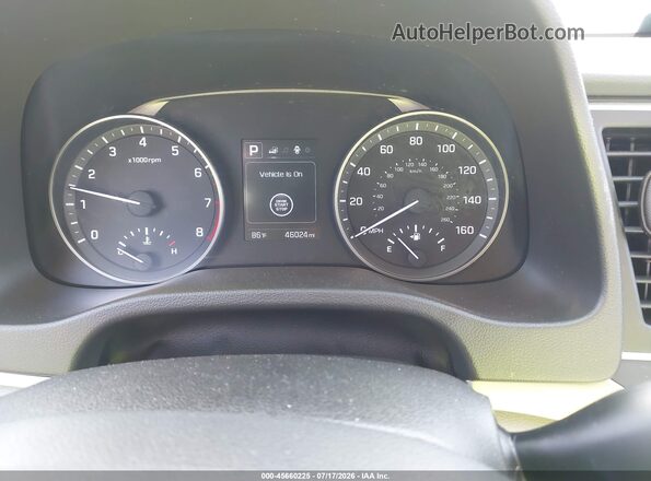 5NPD84LF8JH257851 2018 HYUNDAI ELANTRA Black Widok tylnych siedzeń