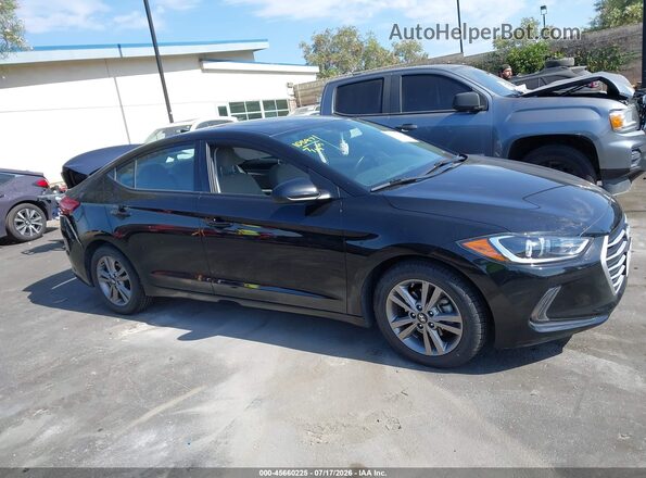 5NPD84LF8JH257851 2018 HYUNDAI ELANTRA Black Widok wnętrza 360 stopni