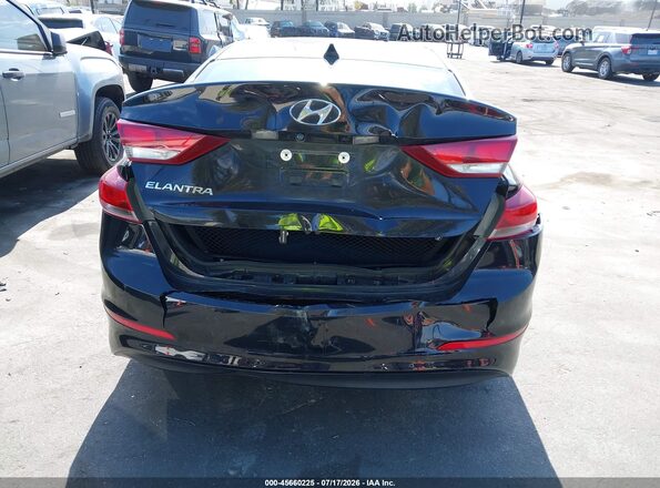 5NPD84LF8JH257851 2018 HYUNDAI ELANTRA Black 
