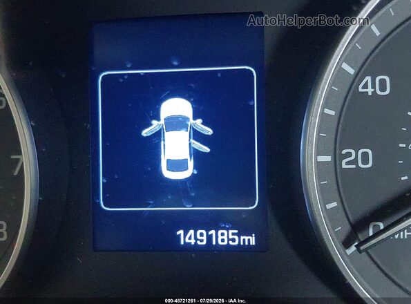 5NPD84LF8JH259213 2018 HYUNDAI ELANTRA Gray Widok tylnych siedzeń