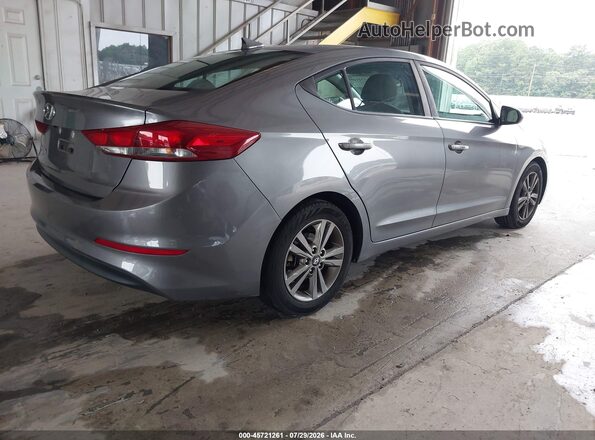 5NPD84LF8JH259213 2018 HYUNDAI ELANTRA Gray Tył prawy
