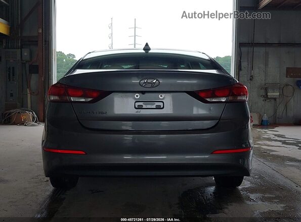 5NPD84LF8JH259213 2018 HYUNDAI ELANTRA Gray 