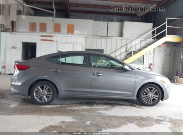 5NPD84LF8JH259213 2018 HYUNDAI ELANTRA Gray Widok wnętrza z tyłu