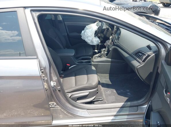 5NPD84LF8JH268087 2018 HYUNDAI ELANTRA Gray Vista interior delantera