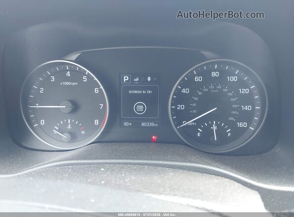 5NPD84LF8JH268087 2018 HYUNDAI ELANTRA Gray Vista de los asientos traseros