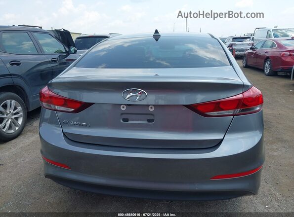 5NPD84LF8JH268087 2018 HYUNDAI ELANTRA Gray 