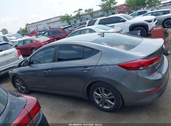 5NPD84LF8JH268087 2018 HYUNDAI ELANTRA Gray Vista interior de 360 grados