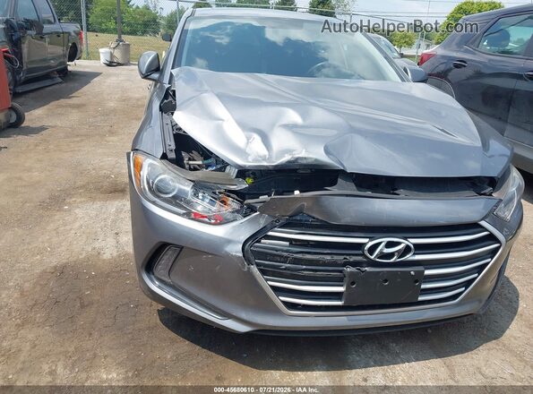 5NPD84LF8JH268087 2018 HYUNDAI ELANTRA Gray Vista del cuadro de instrumentos