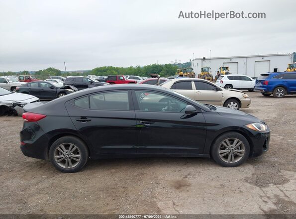 5NPD84LF8JH270664 2018 HYUNDAI ELANTRA Black Vista del cuadro de instrumentos