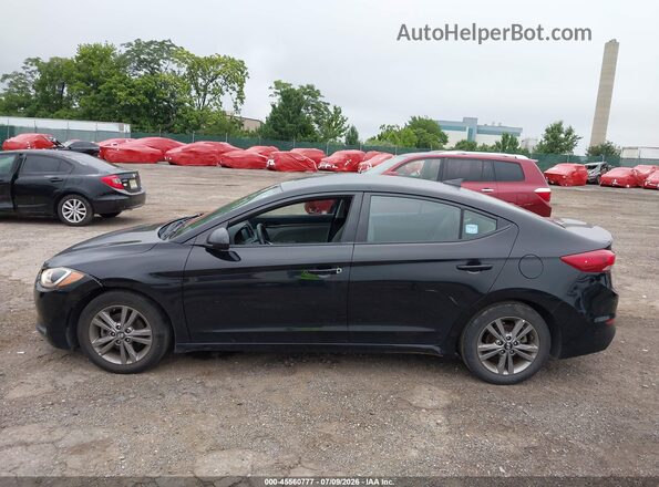 5NPD84LF8JH270664 2018 HYUNDAI ELANTRA Black Vista interior trasera