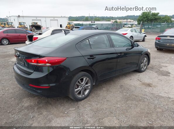 5NPD84LF8JH270664 2018 HYUNDAI ELANTRA Black Trasero derecho