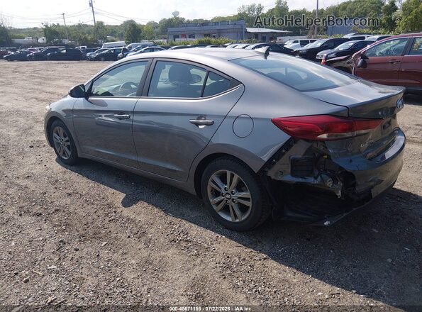 5NPD84LF8JH272477 2018 HYUNDAI ELANTRA Gray Հետևի ձախ