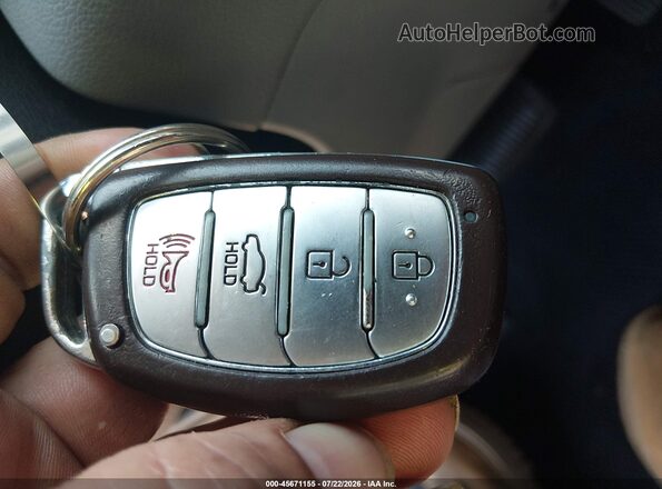 5NPD84LF8JH272477 2018 HYUNDAI ELANTRA Gray Առջևի վահանակի տեսք