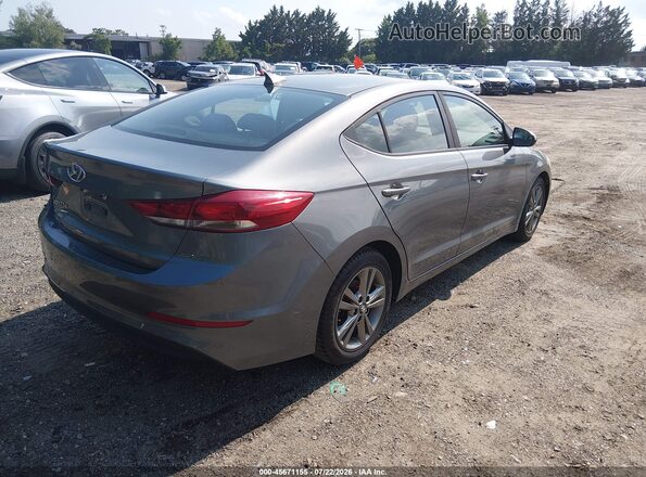 5NPD84LF8JH272477 2018 HYUNDAI ELANTRA Gray Հետևի աջ