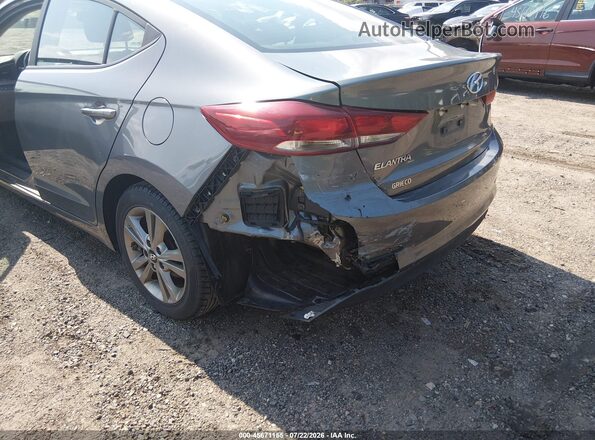 5NPD84LF8JH272477 2018 HYUNDAI ELANTRA Gray Դիմացի տեսք