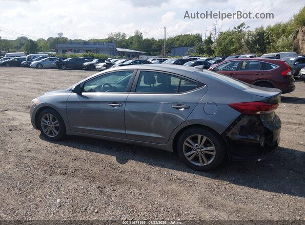 5NPD84LF8JH272477 2018 HYUNDAI ELANTRA Gray Սալոնի 360 աստիճան տեսք