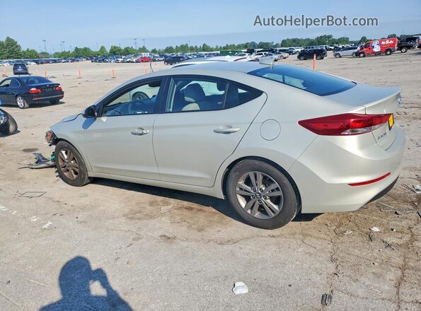 5NPD84LF8JH275962 2018 HYUNDAI ELANTRA Cream Trasero izquierdo