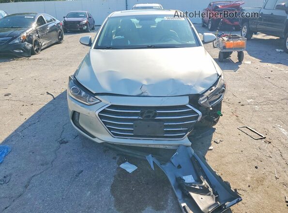 5NPD84LF8JH275962 2018 HYUNDAI ELANTRA Cream Vista frontal