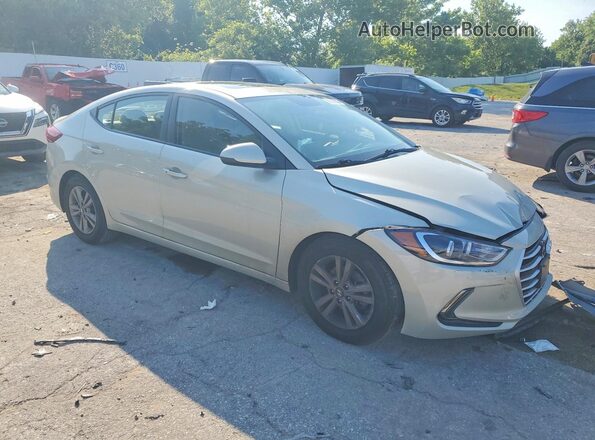 5NPD84LF8JH275962 2018 HYUNDAI ELANTRA Cream Delantero derecho